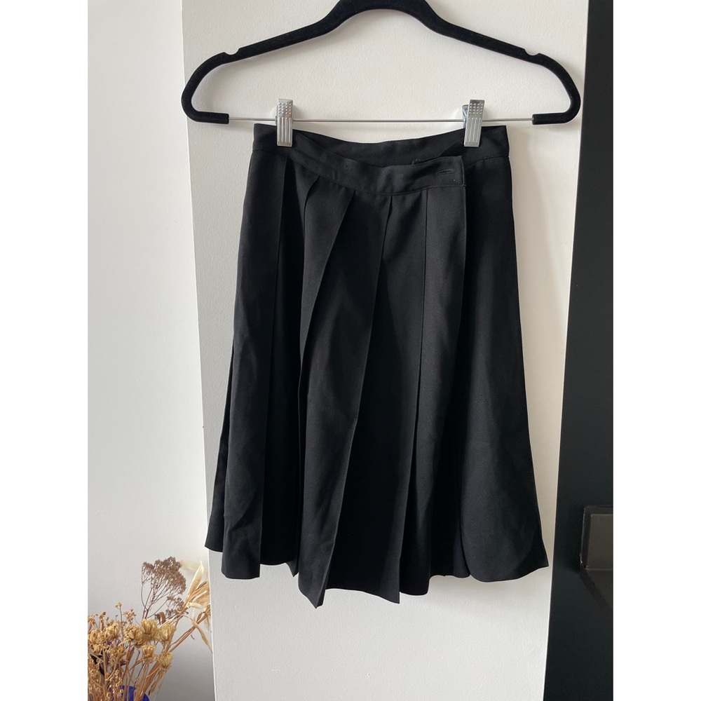 Jones New York Pleated Skirt - Black